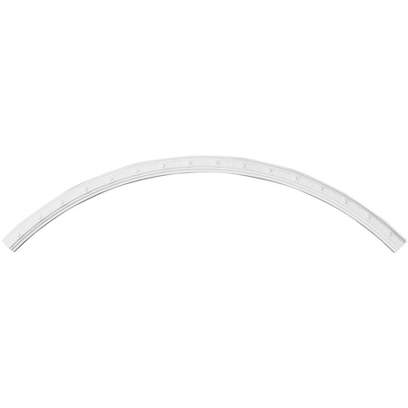 Ekena Millwork 41 3/4"OD x 39 3/8"ID x 1 1/4"W x 3/4"P Seville Ceiling Ring (1/4 of complete circle) CR42SE